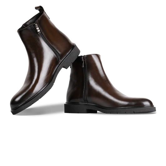 Alpha : Bottes homme 100%Cuir