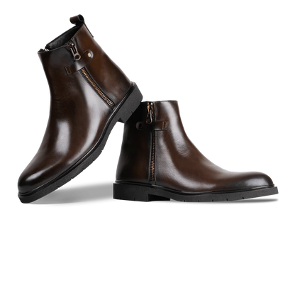 Alpha : Bottes homme 100%Cuir